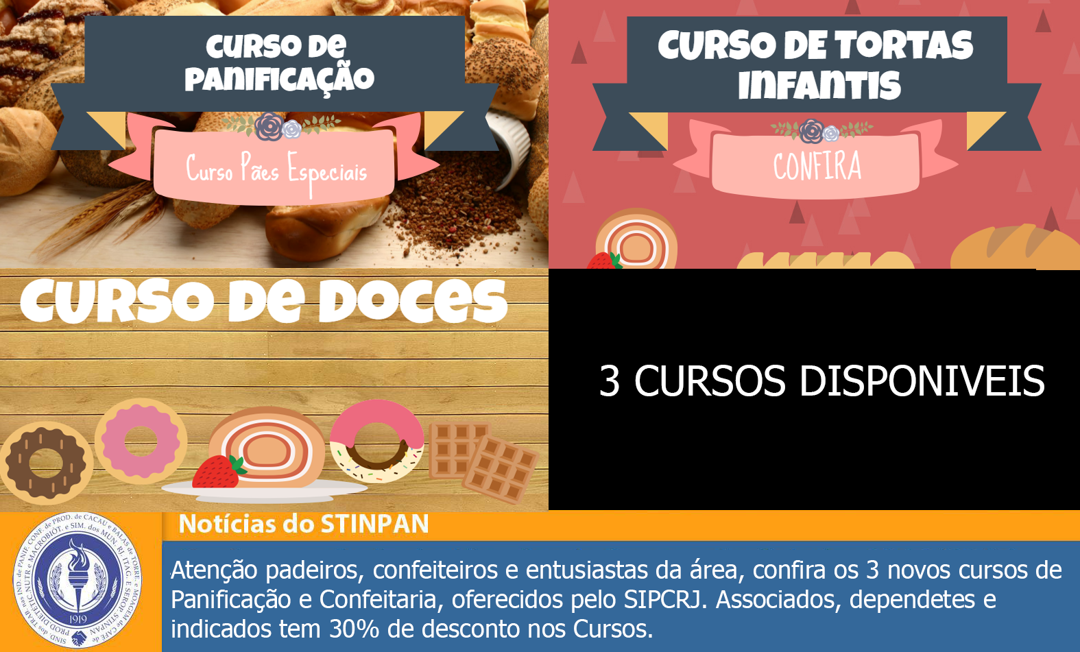 CURSO DE PANIFICAÇÃO